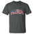 Kirk T Shirt American Flag Charlie Kirk Last Name Surname Team - Wonder Print Shop