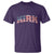 Kirk T Shirt American Flag Charlie Kirk Last Name Surname Team - Wonder Print Shop