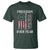 Freedom Over Fear T Shirt Vintage US American Flag - Wonder Print Shop