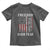 Freedom Over Fear Toddler T Shirt Vintage US American Flag - Wonder Print Shop