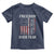 Freedom Over Fear Toddler T Shirt Vintage US American Flag - Wonder Print Shop