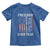 Freedom Over Fear Toddler T Shirt Vintage US American Flag - Wonder Print Shop