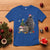 Christmas Pesto and Moo Deng Friendship T Shirt King Penguin Baby Hippo Viral Meme - Wonder Print Shop