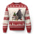 Christmas Pesto and Moo Deng Friendship Ugly Christmas Sweater King Penguin Baby Hippo Viral Meme - Wonder Print Shop