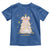 Christmas Tree Bow Toddler T Shirt Gift For Her