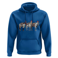 Horse Christmas Hoodie Western Cowboy Cowgirl Howdy Country