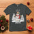 Christmas Let It Snow T Shirt Funny Snowman Snowflakes Xmas Tree - Wonder Print Shop