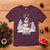 Christmas Let It Snow T Shirt Funny Snowman Snowflakes Xmas Tree - Wonder Print Shop
