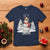 Christmas Let It Snow T Shirt Funny Snowman Snowflakes Xmas Tree - Wonder Print Shop