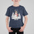 Christmas Let It Snow T Shirt For Kid Funny Snowman Snowflakes Xmas Tree - Wonder Print Shop