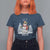 Christmas Let It Snow T Shirt For Women Funny Snowman Snowflakes Xmas Tree - Wonder Print Shop
