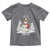 Christmas Let It Snow Toddler T Shirt Funny Snowman Snowflakes Xmas Tree