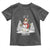 Christmas Let It Snow Toddler T Shirt Funny Snowman Snowflakes Xmas Tree