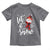 Christmas Let It Snow Toddler T Shirt Funny Snowman Snowflakes