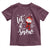 Christmas Let It Snow Toddler T Shirt Funny Snowman Snowflakes