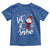 Christmas Let It Snow Toddler T Shirt Funny Snowman Snowflakes
