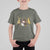 Christmas Snowman T Shirt For Kid Cute Winter Leopard Xmas Tree Farm - Wonder Print Shop