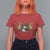 Christmas Snowman T Shirt For Women Cute Winter Leopard Xmas Tree Farm - Wonder Print Shop