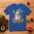Christmas Snowman T Shirt Retro Winter Holiday Gift For Her - Wonder Print Shop