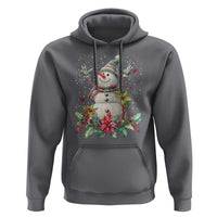 Christmas Snowman Hoodie Retro Winter Holiday Gift For Her