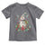 Christmas Snowman Toddler T Shirt Retro Winter Holiday Gift For Her