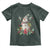 Christmas Snowman Toddler T Shirt Retro Winter Holiday Gift For Her