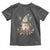 Christmas Snowman Toddler T Shirt Retro Winter Holiday Gift For Her