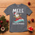 Hawaiian Christmas T Shirt Mele Kalikimaka Hawaii Surfing Santa Tropical Beach - Wonder Print Shop