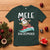 Hawaiian Christmas T Shirt Mele Kalikimaka Hawaii Surfing Santa Tropical Beach - Wonder Print Shop