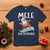 Hawaiian Christmas T Shirt Mele Kalikimaka Hawaii Surfing Santa Tropical Beach - Wonder Print Shop