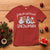 Snowman Christmas T Shirt Football Soccer Baseball Pickleball Chillin With My Snowmies Ugly Gift - Wonder Print Shop