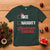 Christmas Santa T Shirt Nice Naughty Insufficient Evidence Xmas List - Wonder Print Shop