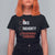 Christmas Santa T Shirt For Women Nice Naughty Insufficient Evidence Xmas List - Wonder Print Shop