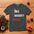 Christmas Santa T Shirt Nice Naughty Bruh Xmas List - Wonder Print Shop