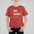 Christmas Santa T Shirt For Kid Nice Naughty Bruh Xmas List - Wonder Print Shop