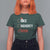 Christmas Santa T Shirt For Women Nice Naughty Bruh Xmas List - Wonder Print Shop