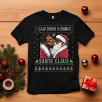 Funny Dirty Christmas T Shirt I Saw Diddy Kissing Santa Claus Ugly Xmas Sweater - Wonder Print Shop