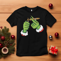 Pothead Christmas T Shirt Cannabis Weed Adult Christmas Party - Wonder Print Shop