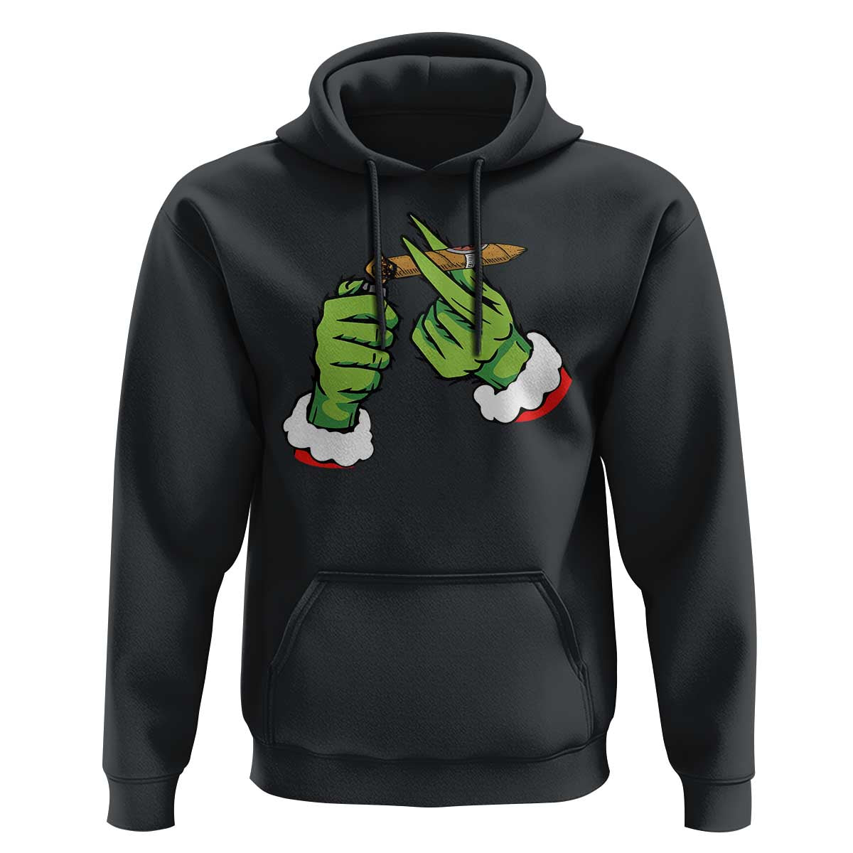 Pothead Christmas Hoodie Cannabis Weed Adult Christmas Party
