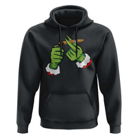 Pothead Christmas Hoodie Cannabis Weed Adult Christmas Party