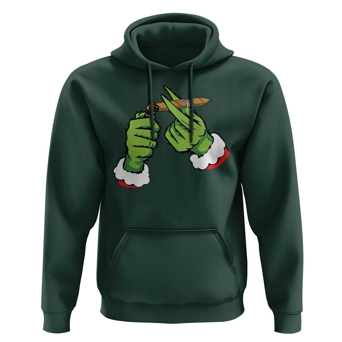 Pothead Christmas Hoodie Cannabis Weed Adult Christmas Party