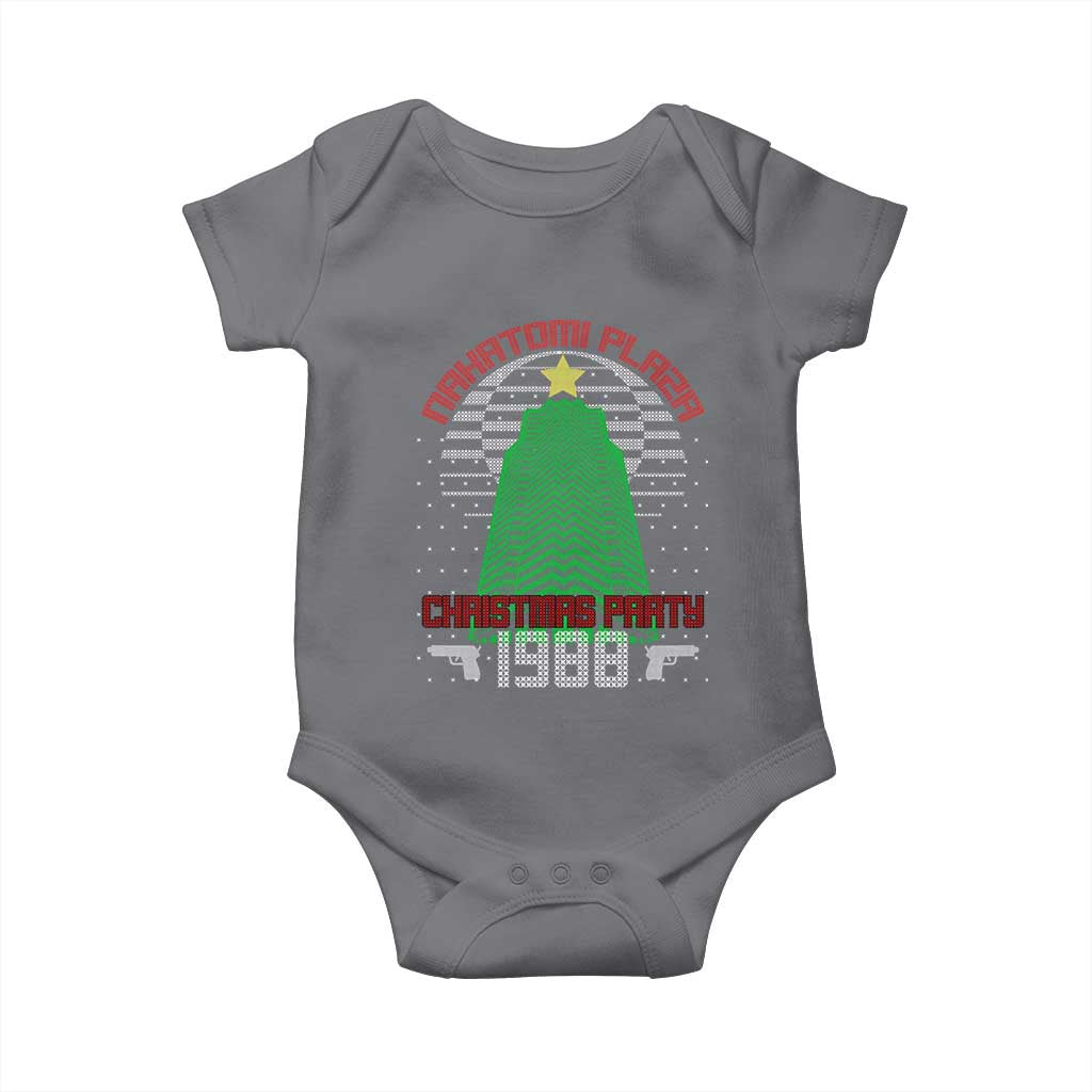 Nakatomi Plaza Christmas Party 1988 Baby Onesie Xmas Gift Funny 80's Die Movie Bruce