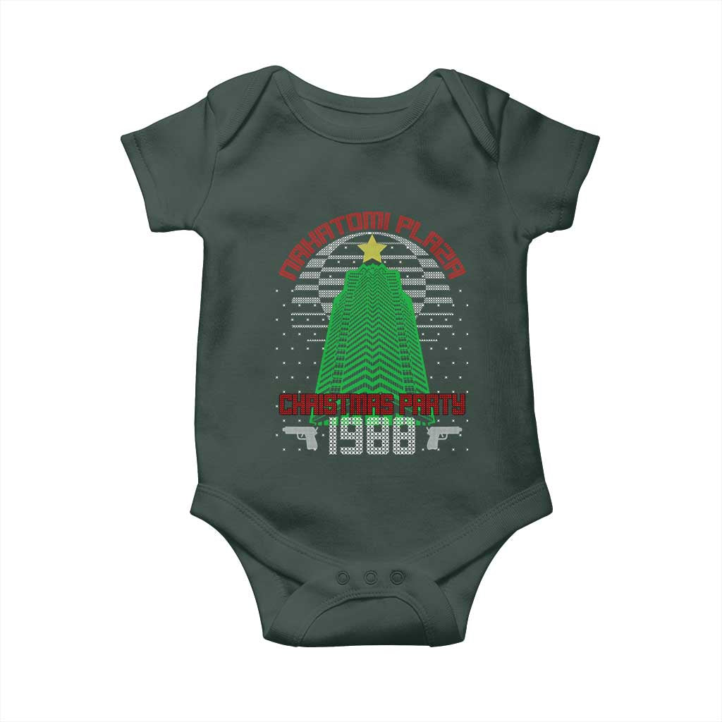 Nakatomi Plaza Christmas Party 1988 Baby Onesie Xmas Gift Funny 80's Die Movie Bruce