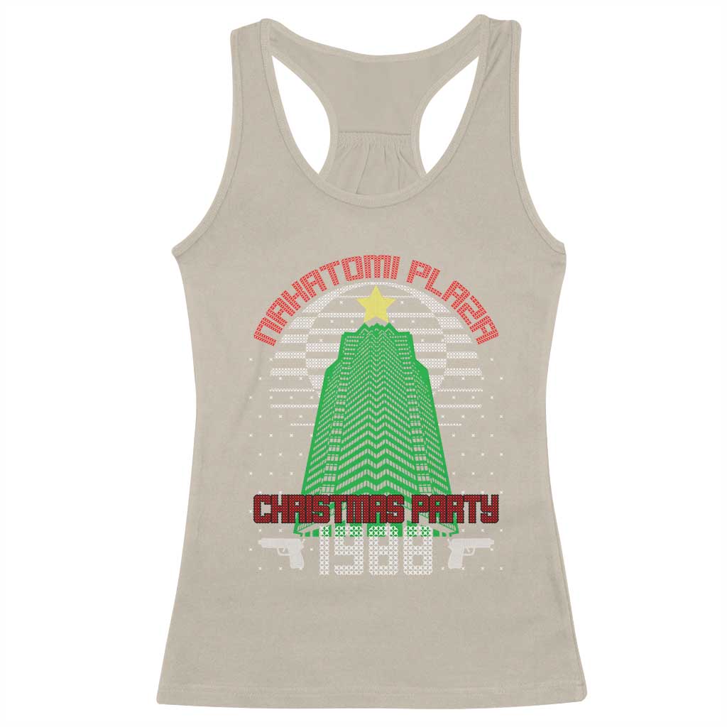 Nakatomi Plaza Christmas Party 1988 Racerback Tank Top Xmas Gift Funny 80's Die Movie Bruce