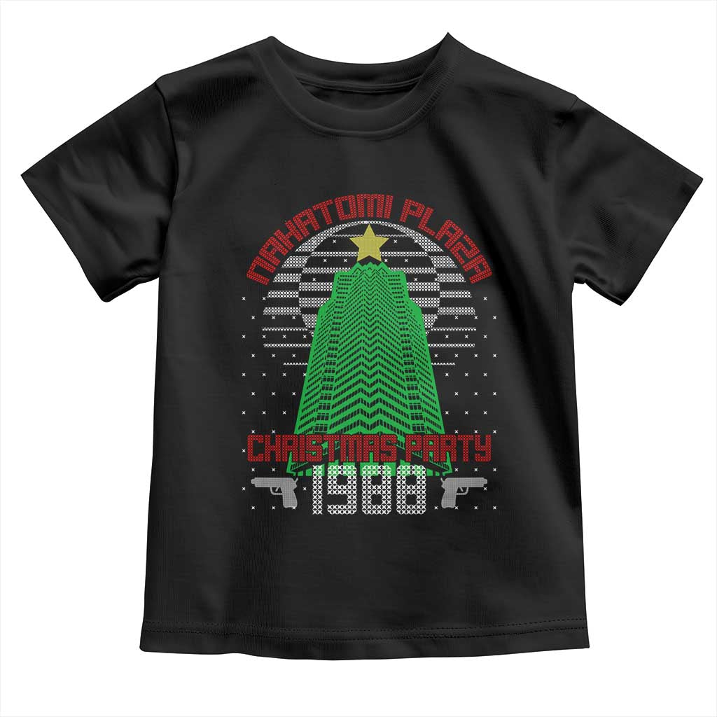 Nakatomi Plaza Christmas Party 1988 Toddler T Shirt Xmas Gift Funny 80's Die Movie Bruce