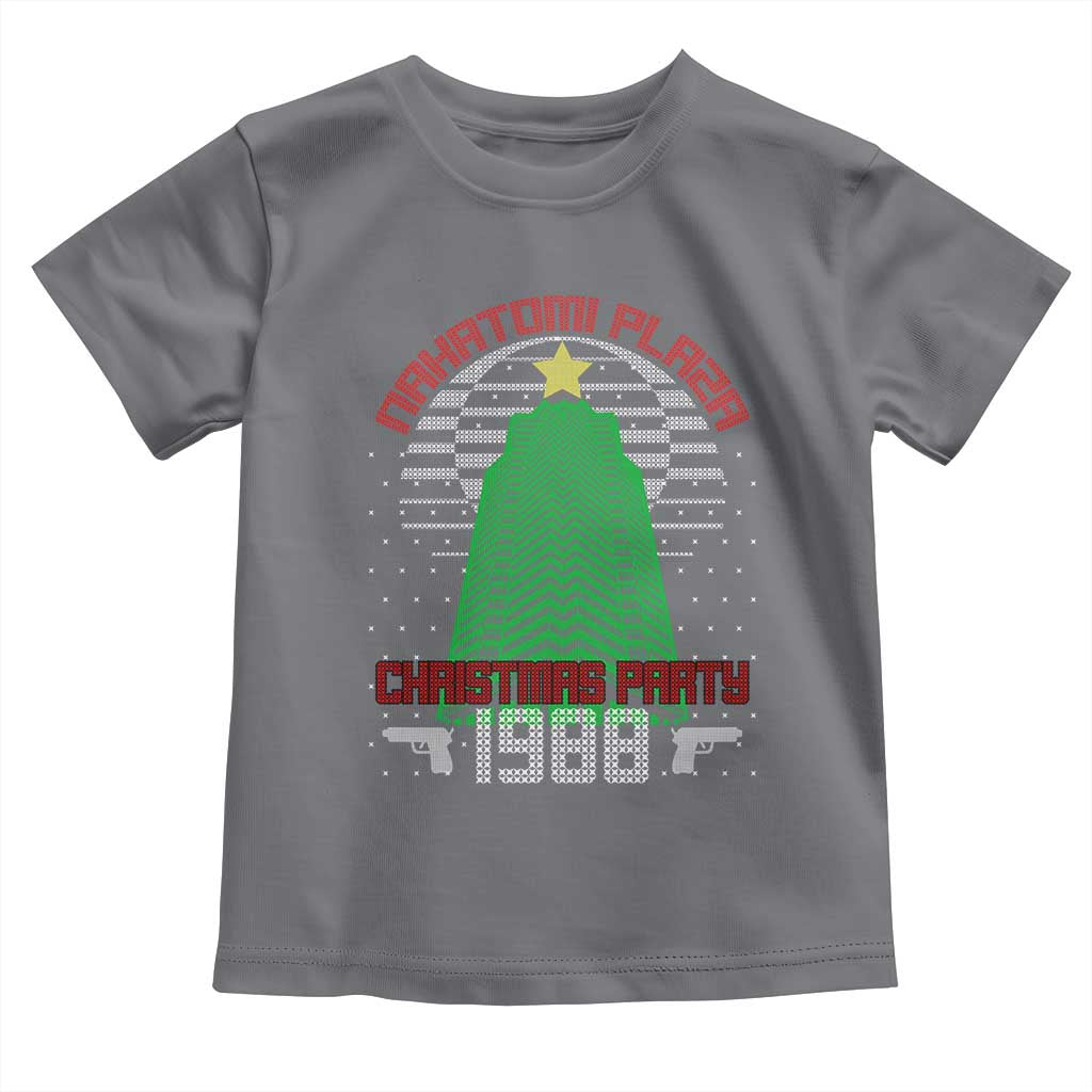 Nakatomi Plaza Christmas Party 1988 Toddler T Shirt Xmas Gift Funny 80's Die Movie Bruce