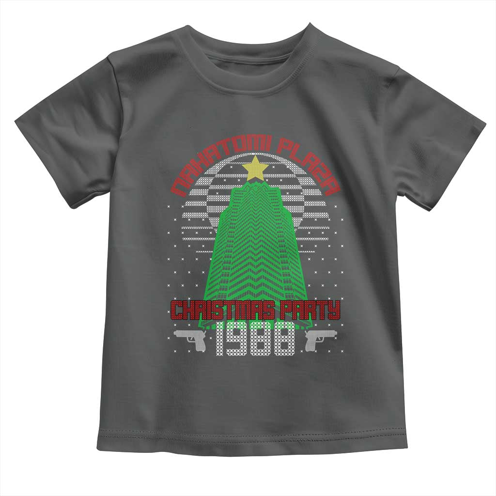 Nakatomi Plaza Christmas Party 1988 Toddler T Shirt Xmas Gift Funny 80's Die Movie Bruce
