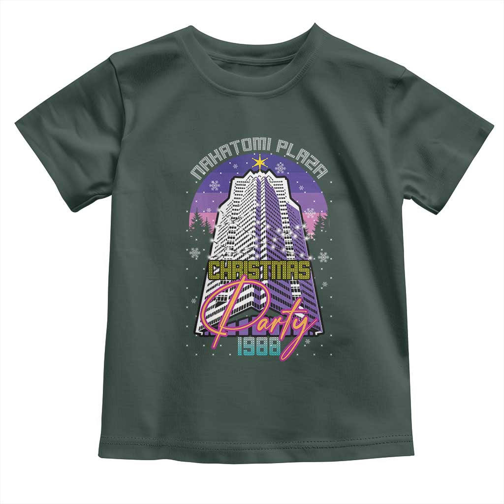 Nakatomi Plaza Christmas Party 1988 Toddler T Shirt Funny 80's Movie Ugly Xmas Gift