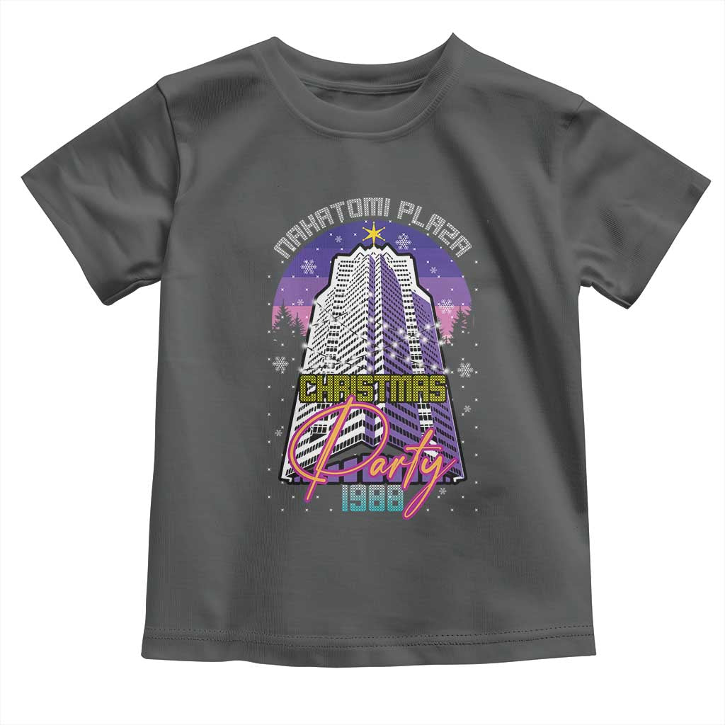 Nakatomi Plaza Christmas Party 1988 Toddler T Shirt Funny 80's Movie Ugly Xmas Gift