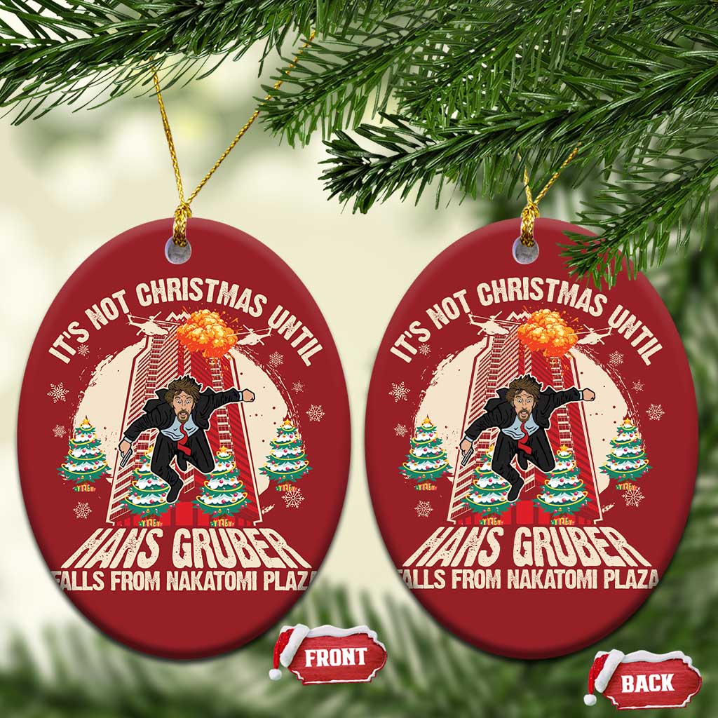 Xmas Nakatomi Plaza Christmas Ornament Hans Gruber Xmas Party 2024 - Wonder Print Shop